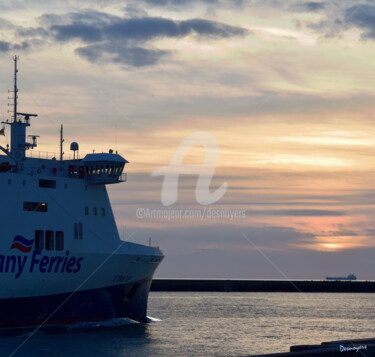 Coucher de soleil au Havre